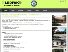 Tablet Screenshot of ledfak.com